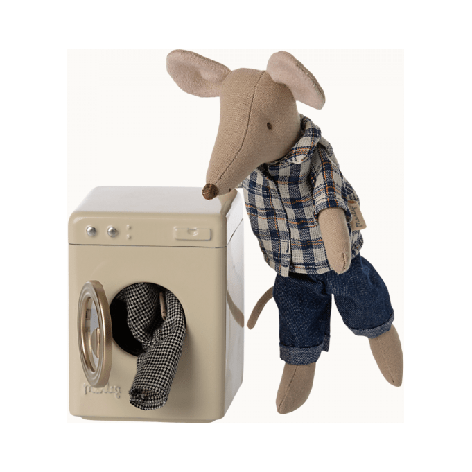 Maileg Washing Machine, Mouse Dollhouses and Access. Maileg   