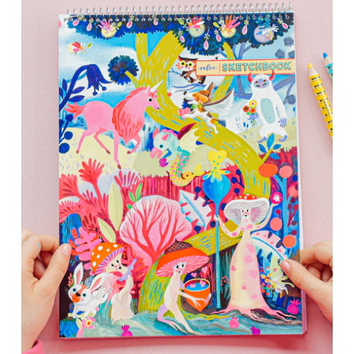 Baby Eeboo eeBoo Magical Creatures Sketchbook | The Natural Baby Company