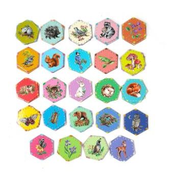 eeBoo Life in a Meadow Matching Game Puzzles &amp; Mazes eeBoo