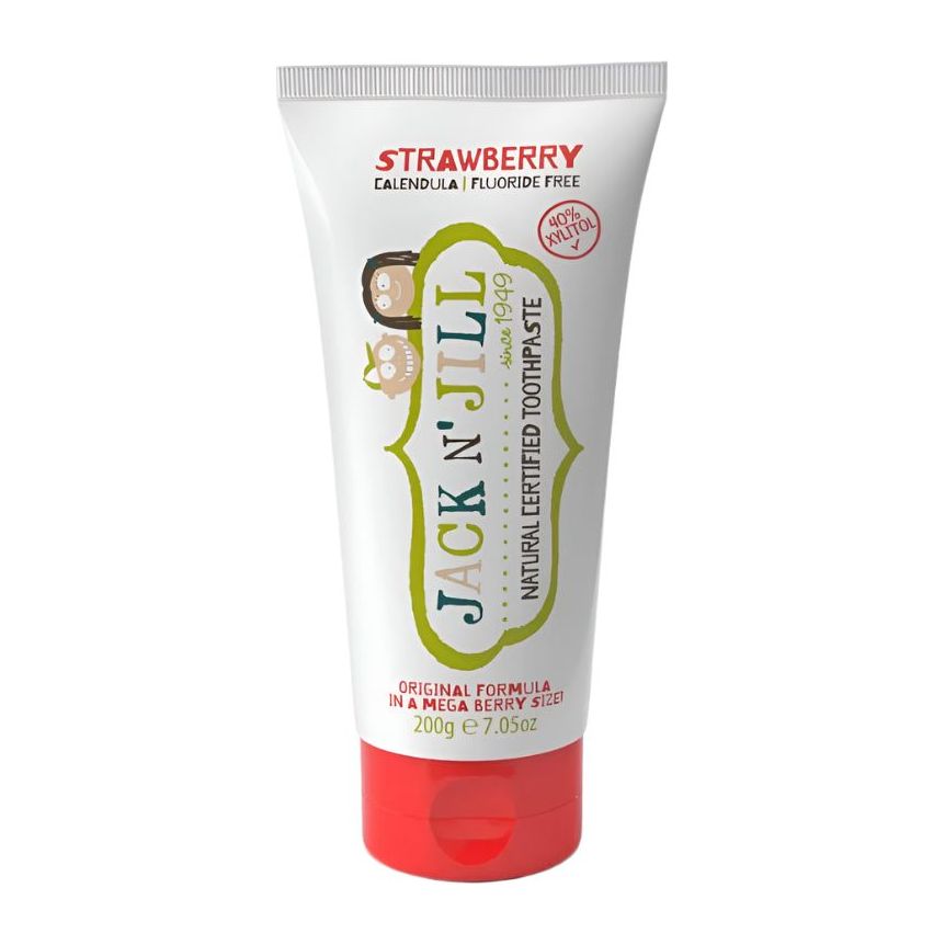 Jack N' Jill Natural Mega Berry Toothpaste Strawberry Natural Toiletries Jack N' Jill