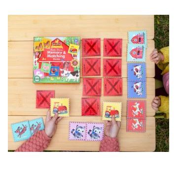 eeBoo Pre-School Little Farm Matching Game Puzzles &amp; Mazes eeBoo