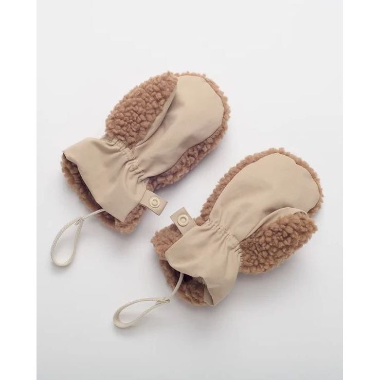 7AM Sherpa Mittens - Benji Appliqué Gloves &amp; Mittens 7AM