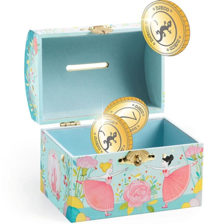 Djeco Ballerina Treasure (Money) Box