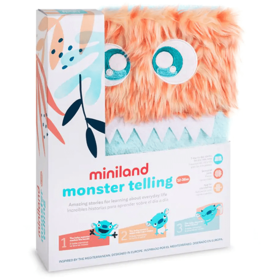 Miniland Monster Telling Childrens Books Miniland   