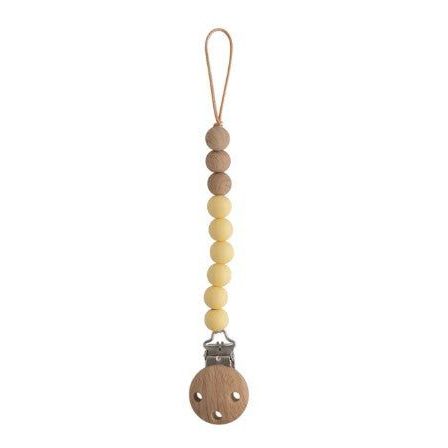 Mushie Silicone Pacifier Clip