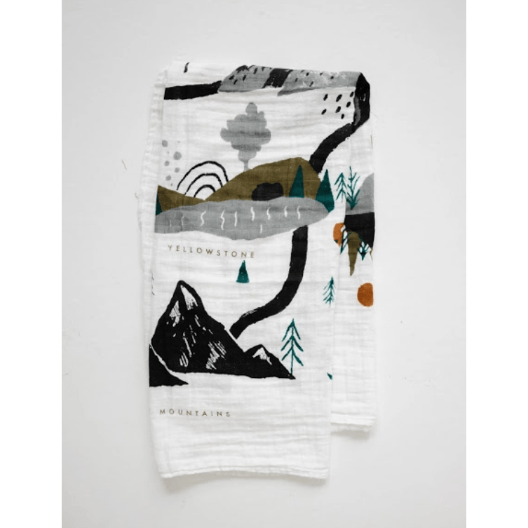 Clementine Kids National Parks Swaddle Swaddles & Blankets Clementine Kids   