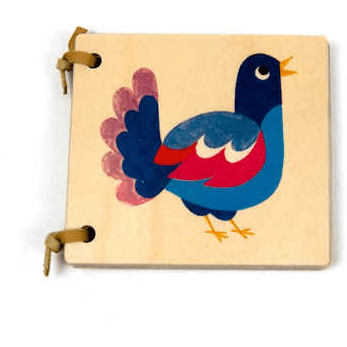 Atelier Fischer Wooden Picture Book Nature Wooden Toys Atelier Fischer Switzerland   