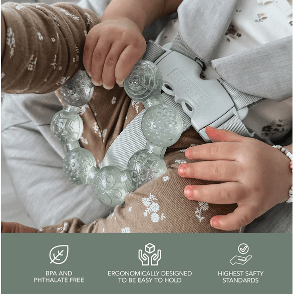 Noüka Cooling Ring Teether Pacifiers and Teething Noüka   