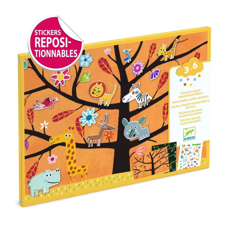 Djeco Off-Ground Tag Repositionable Stickers