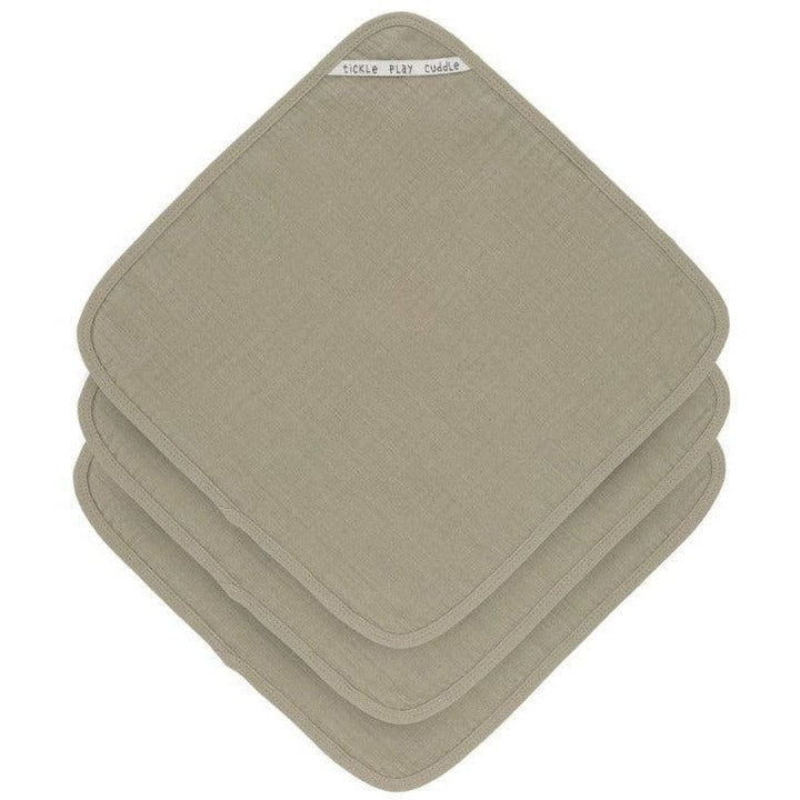 Lassig Muslin Washcloth Set 3 pcs Kids Bag Lassig   