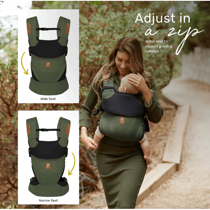 Lillebaby Elevate 6-in-1 Baby Carrier- Olive Baby Carriers Lillebaby   