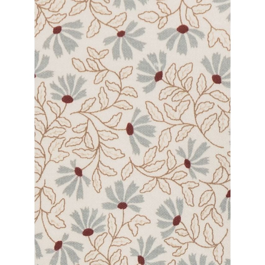 Colored Organics Peyton Zipper Sleeper - Aspen Collection - Pamela Floral / Mist + Navy Footie Colored Organics