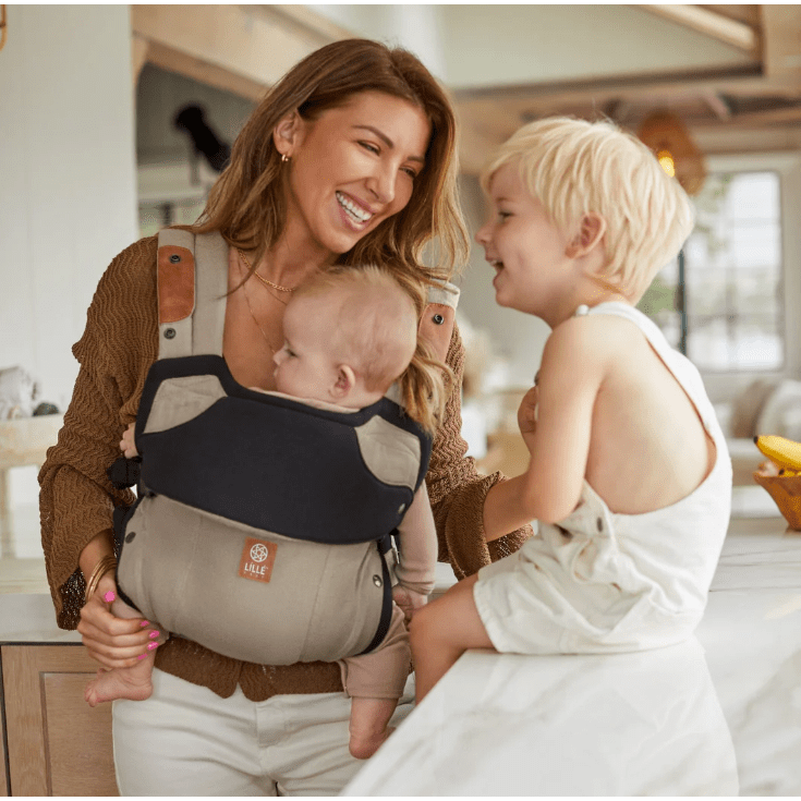 Lillebaby Elevate 6 in 1 Baby Carrier Warm Sand The Natural