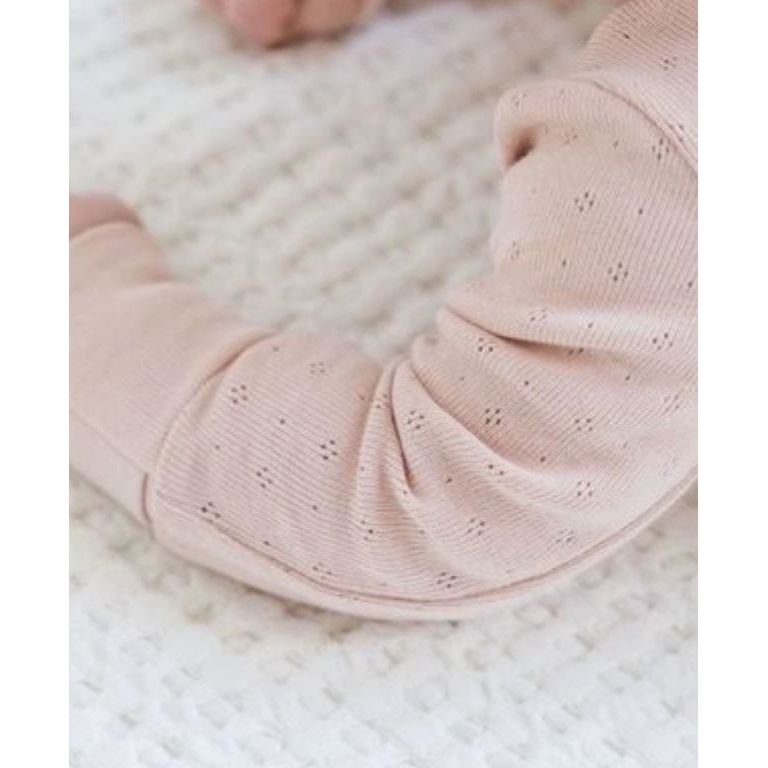 Colored Organics Pointelle Footed Sleeper Layette Colored Organics   