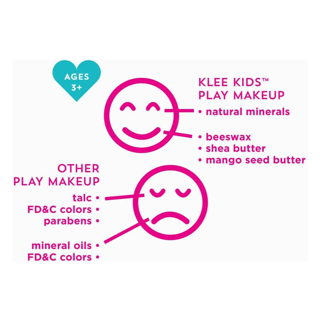 Klee Naturals -Natural Mineral Play Makeup Kit-Pom Pom Fairy Natural Toiletries Klee Naturals   