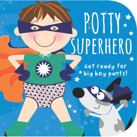 Potty Super Hero Boy Books Cottage Door Press   