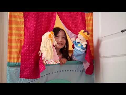 Haba Hanging Doorway Puppet Theater Toddler And Pretend Play Haba