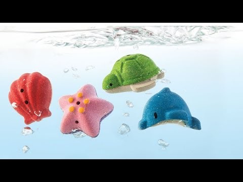 Plan Toys Sea Life Bath Set Bath Time Plan Toys