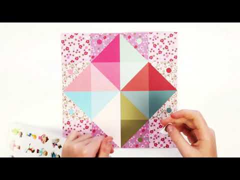 Djeco Flower Fortune Tellers Origami Paper Craft Kit Puzzles & Mazes Djeco