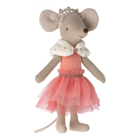 Maileg Princess Mouse, Big Sister - Coral Dolls Maileg   