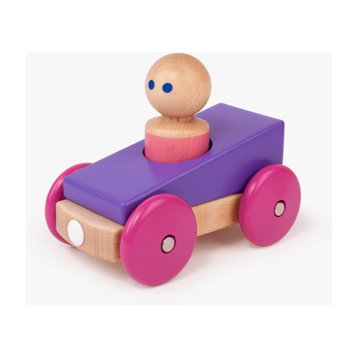 Tegu Magnetic Racer Wooden Toys Tegu Purple  
