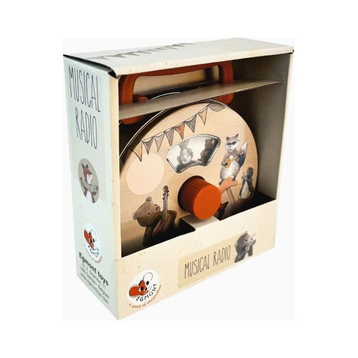 Egmont Musical Tin Radio Musicians Baby Toys Egmont Toys