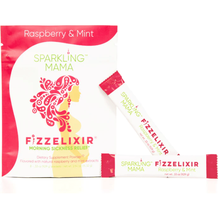 Sparkling Mama Fizzelixir Morning Sickness (Nausea) Relief Natural Toiletries Sparkling Mama Raspberry & Mint  