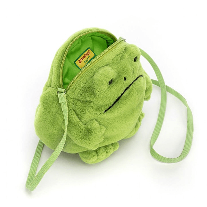 Jellycat Amuseable Ricky Rain Frog Bag Amuseable Jellycat   
