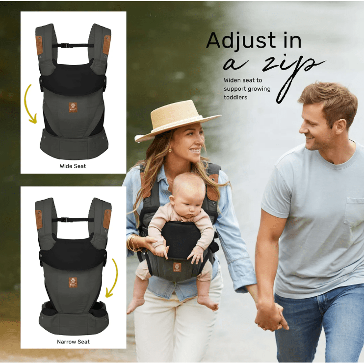 Lillebaby Elevate 6 in 1 Baby Carrier Pewter The Natural Baby
