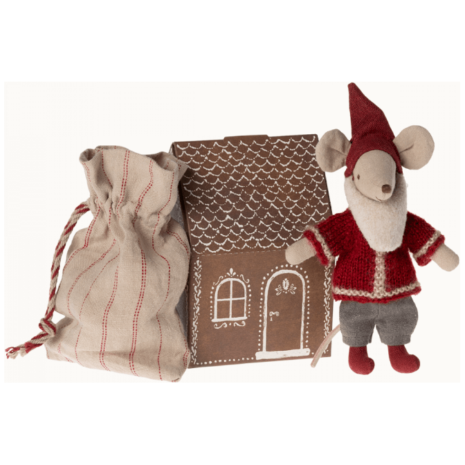 Maileg Santa Mouse Dollhouses and Access. Maileg   