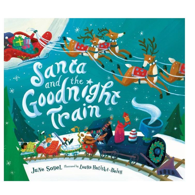 Santa and the Goodnight Train Board Book: A Christmas Holiday Book for Kids Books Ingram Books