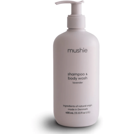 Mushie Baby Shampoo & Body Wash - Lavender Swaddles & Blankets Mushie   