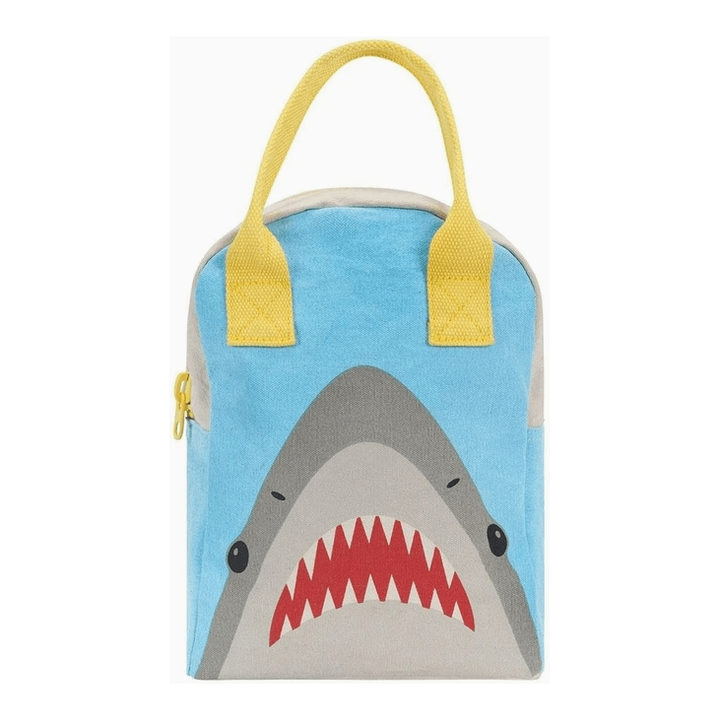 Fluf Zipper Lunch Bag Shark  Fluf   