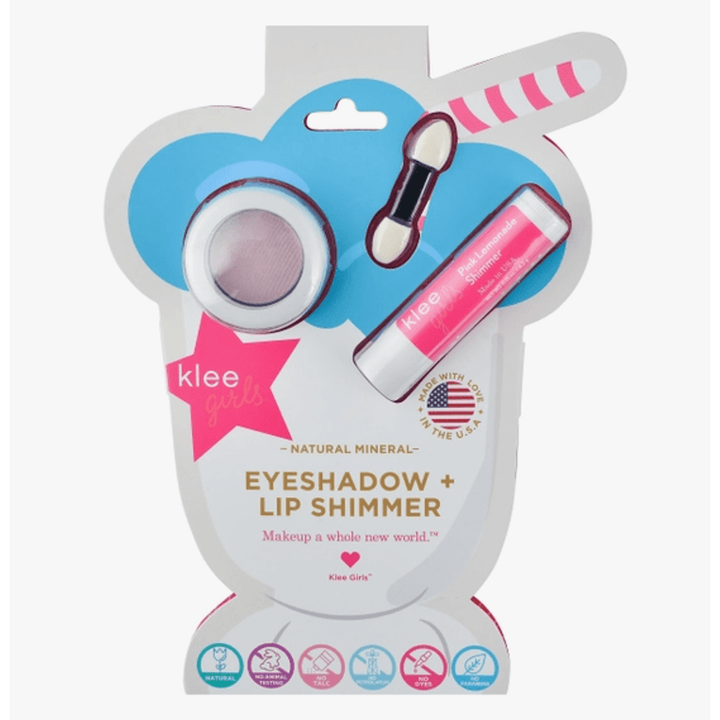 Klee Girls - Eyeshadow Lip Shimmer Set Natural Toiletries Klee Naturals   
