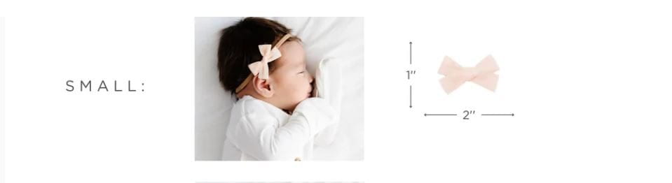 Lou Lou & Company Tull Bow - Headband- Small
