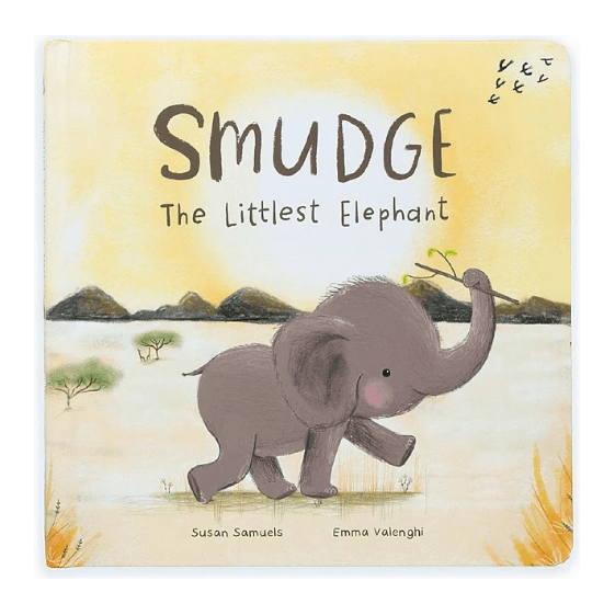 Jellycat Smudge The Littlest Elephant Book Books Jellycat   