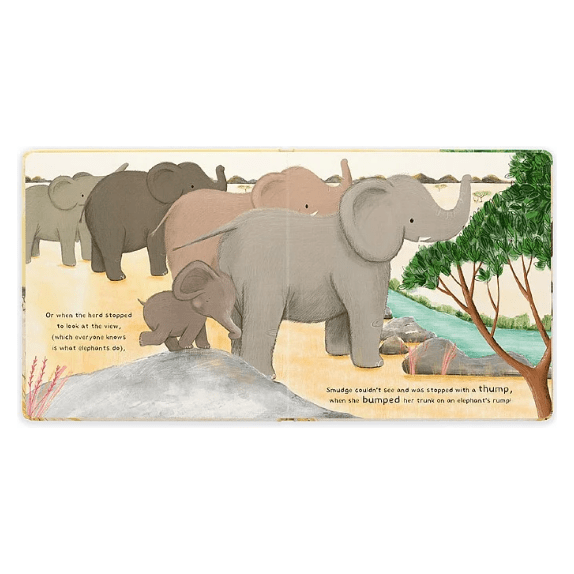 Jellycat Smudge The Littlest Elephant Book Jellycat Books Jellycat   