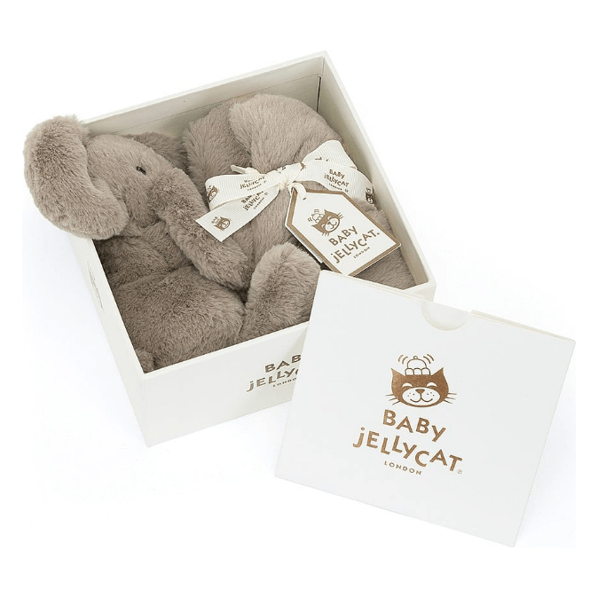 Jellycat Smudge Elephant Soother Gift Box Baby Jellycat Jellycat   