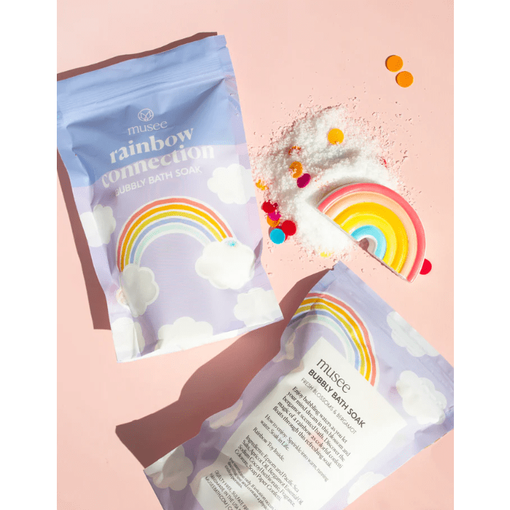 Musee Bubbly Bath Soak- Rainbow Connection Bubble Bath Musee Bath   