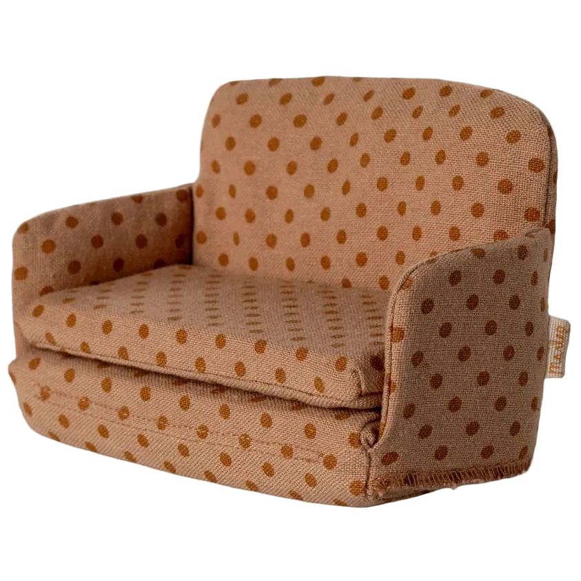Maileg Sofa bed, Mouse - Dots Mouse House furniture Maileg
