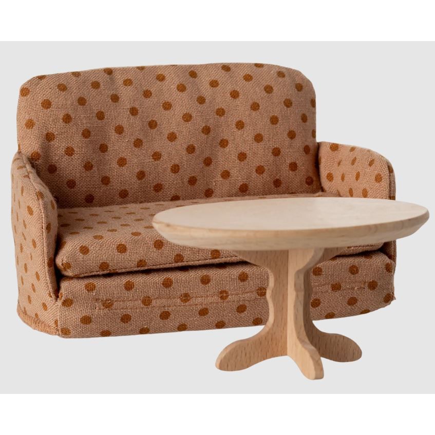 Maileg Sofa bed, Mouse - Dots Mouse House furniture Maileg