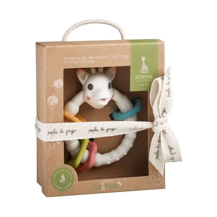 Sophie La Girafe So’Pure Colo’Ring Pacifiers and Teething Sophie la Girafe