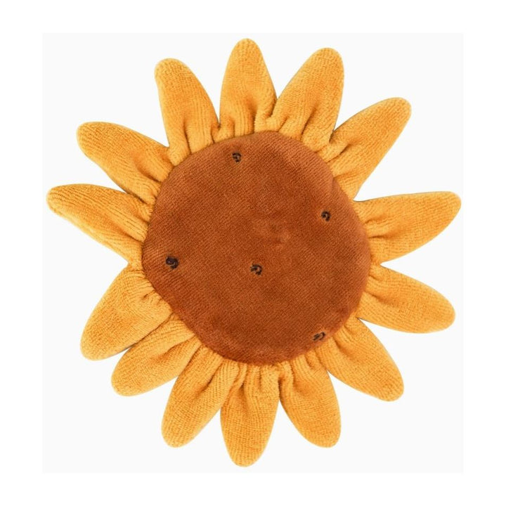 Tikiri Scrunchies- Sunflower with Crinkle Pacifiers and Teething Tikiri   