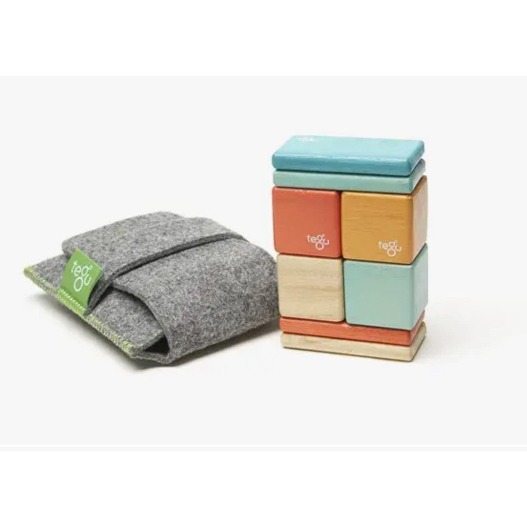 Tegu Original Pocket Pouch: Sunset Wooden Toys Tegu   