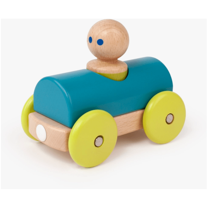 Tegu Magnetic Racer Wooden Toys Tegu Teal  