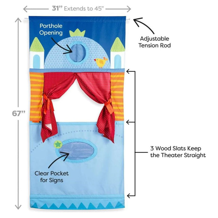 Haba Hanging Doorway Puppet Theater Toddler And Pretend Play Haba