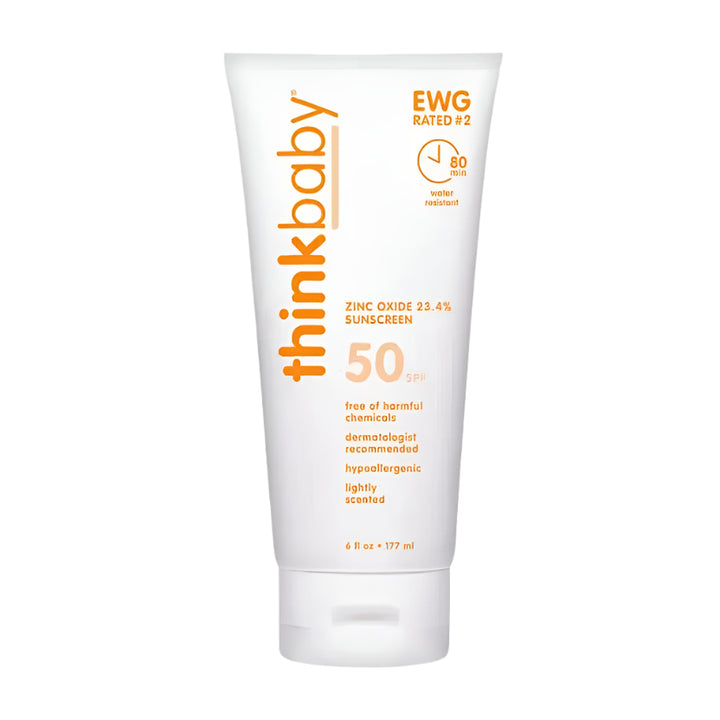 Thinkbaby Sunscreen SPF50 6 oz. Sun & Insect Protection ThinkBaby   