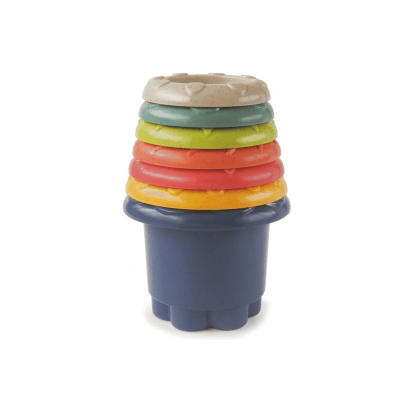 Tolo Bio Rainbow Stackers Puzzle and Educational Tolo   