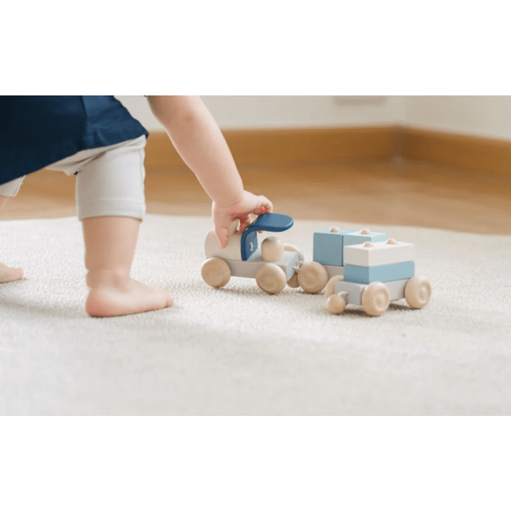 Plan Toys Stacking Train Trio Toddler And Pretend Play Plan Toys   