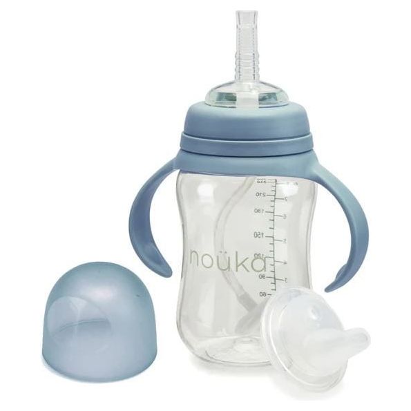 Noüka Transitional Sippy/Weighted Straw Cup Mealtime Noüka Wave  